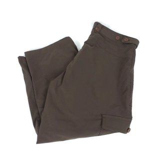 Magellan Adjustable Waist Stretch Capri Pants Sz 6